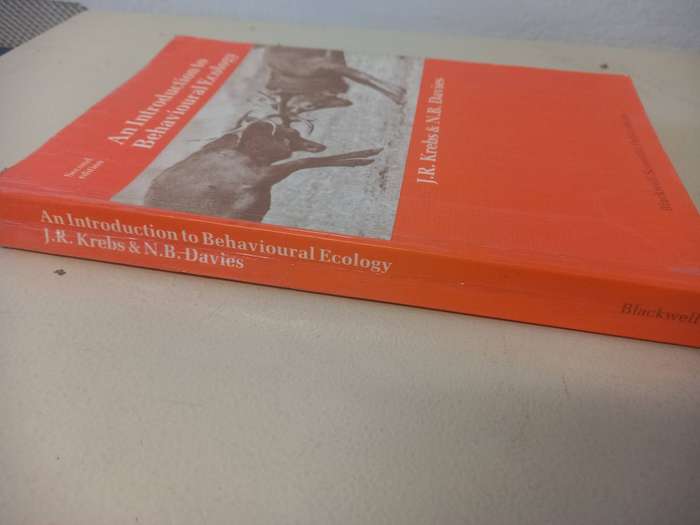 AN INTRODUCTION TO BEHAVIOURAL ECOLOGY (second edition). By J. R. Krebs and N. B. Davies