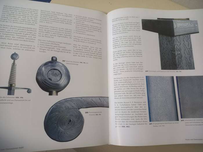 Damaszener Stahl Mythos Geschichte Technik Anwendung - Manfred Sachse// Damascus steel - in GERMAN