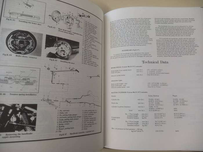 Toyota Corona MK II from 1969 - Intereurope Workshop Manual 220