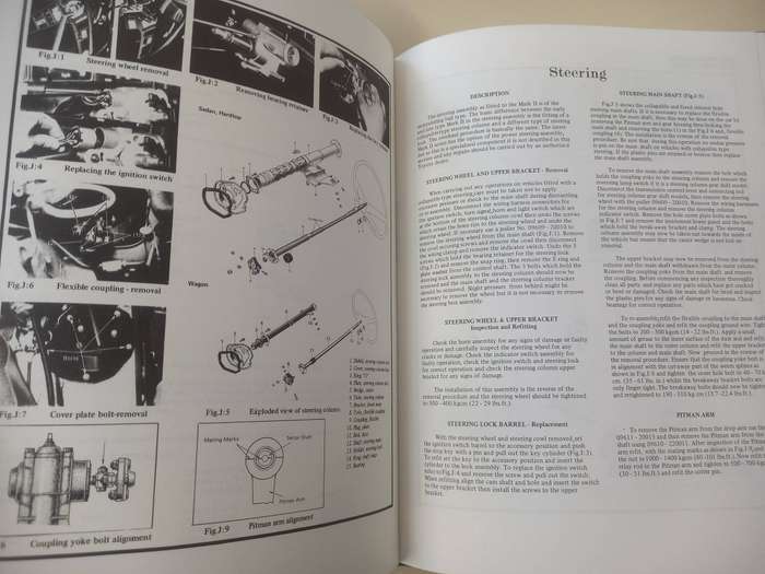Toyota Corona MK II from 1969 - Intereurope Workshop Manual 220