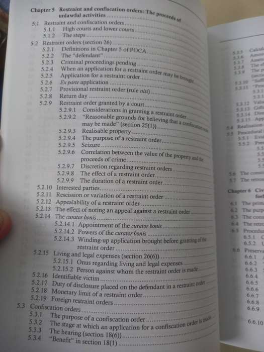 Organised Crime and Proceeds of Crime Law in South Africa - Albert Kruger - Lexis Nexis - 2nd editio