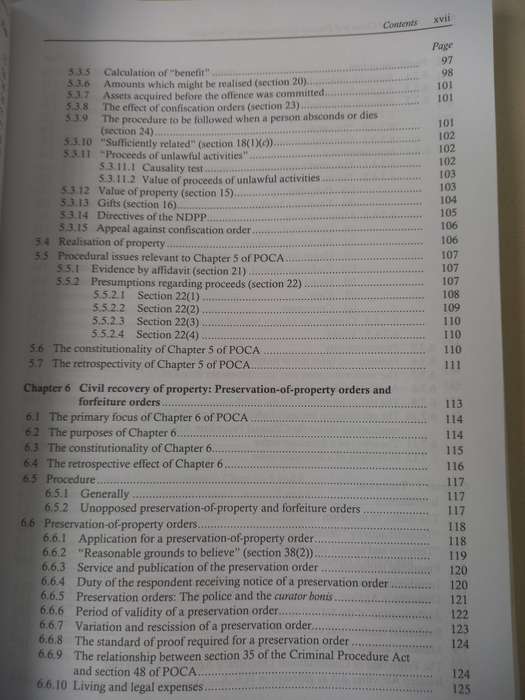 Organised Crime and Proceeds of Crime Law in South Africa - Albert Kruger - Lexis Nexis - 2nd editio