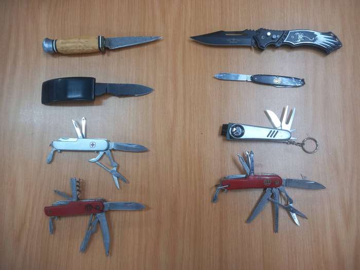 Collection of cutting implements