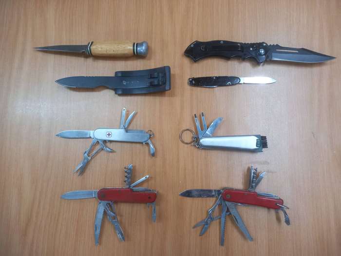 Collection of cutting implements