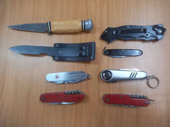 Collection of cutting implements