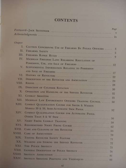Manual of Basic Police Firearms Instructions and Safe Handling Practices - Police Chief Roy Agosta