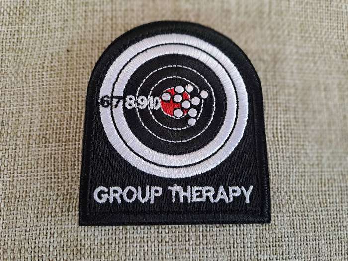 Group Therapy Target  Morale Patch