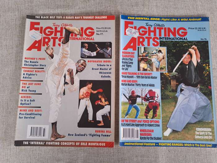 Fighting Arts, Taekwondo and Blackbelt Magazines X12