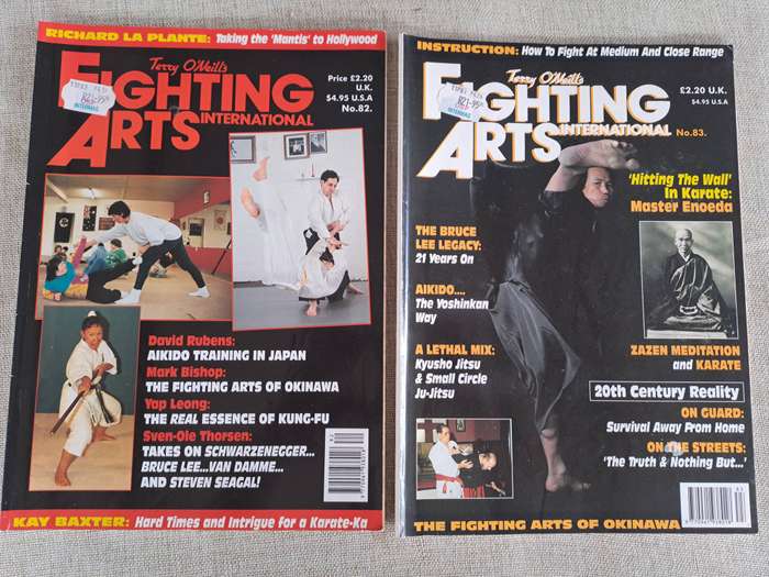 Fighting Arts, Taekwondo and Blackbelt Magazines X12