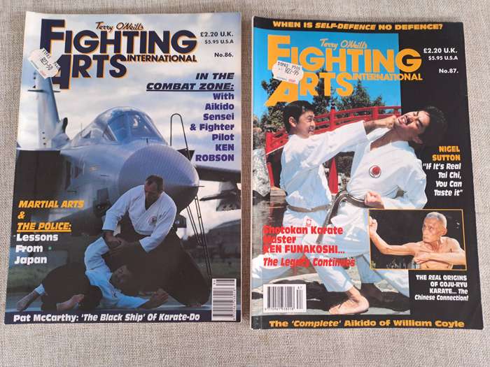 Fighting Arts, Taekwondo and Blackbelt Magazines X12