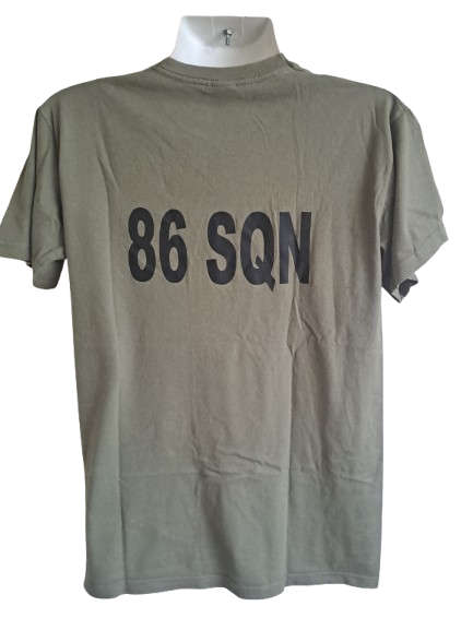 Shirt Short Sleeve - 25 TRG SP REGT/ RLC 86 SQN  Size Small