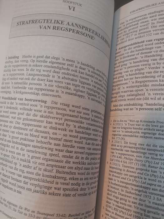 Strafreg sagteband boek
