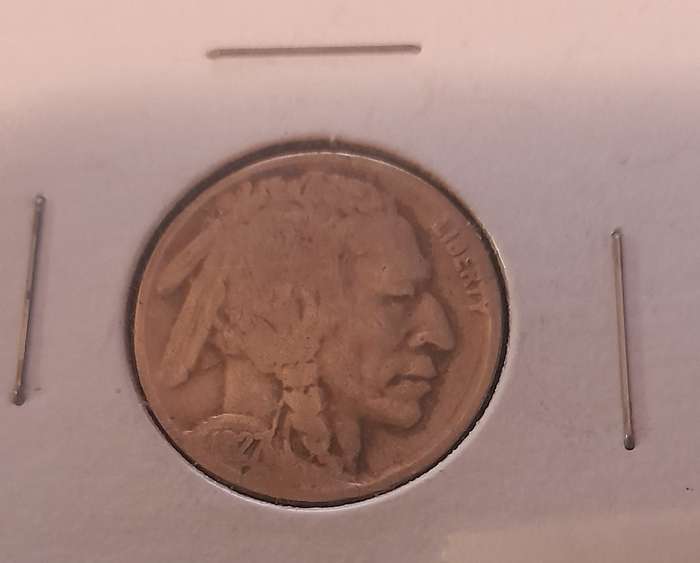 1927 Buffalo  United States Five Cent Coin
