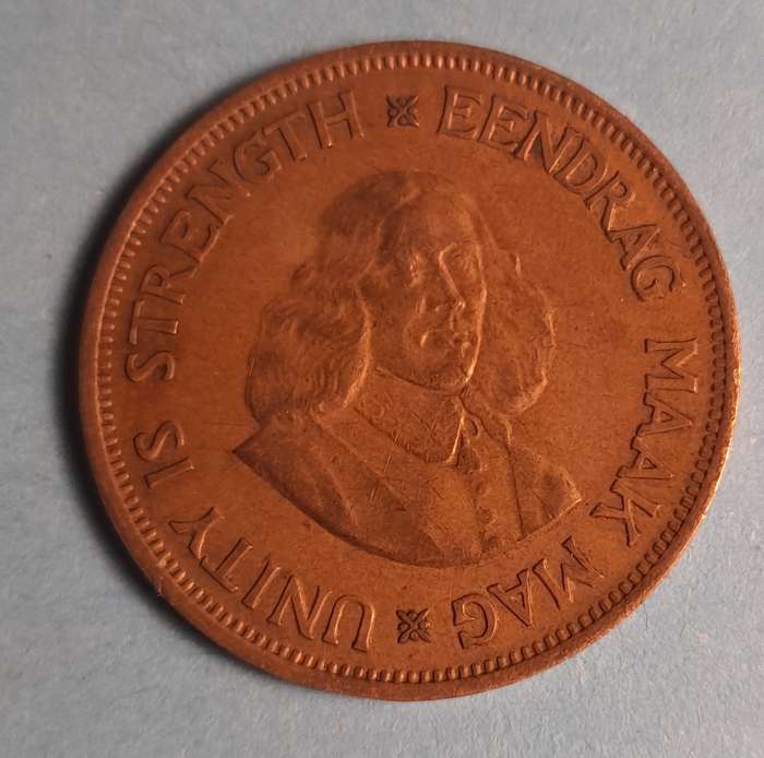 1961 coin RSA 1c  their is 4 coins