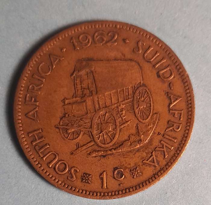 1961 coin RSA 1c  their is 4 coins