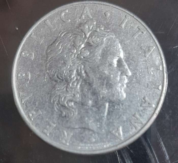 Italiana 50 liere coin