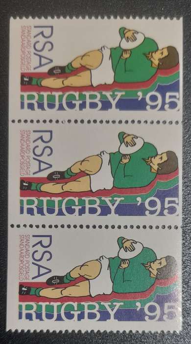 SOUTH AFRICA WORLD CUP RUGBY CHAMPIONSHIP 1995