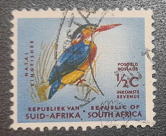 South Africa 1/2 c Inkomste seel