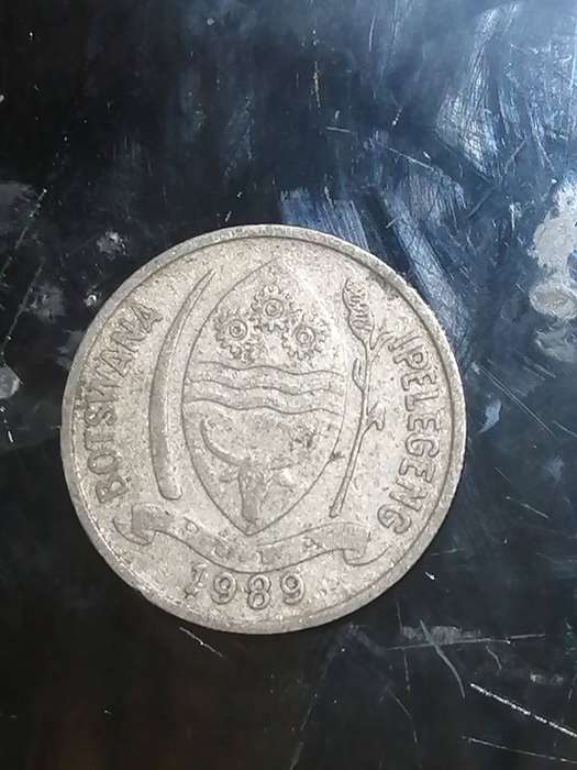 Botswana 10 thebe 1989
