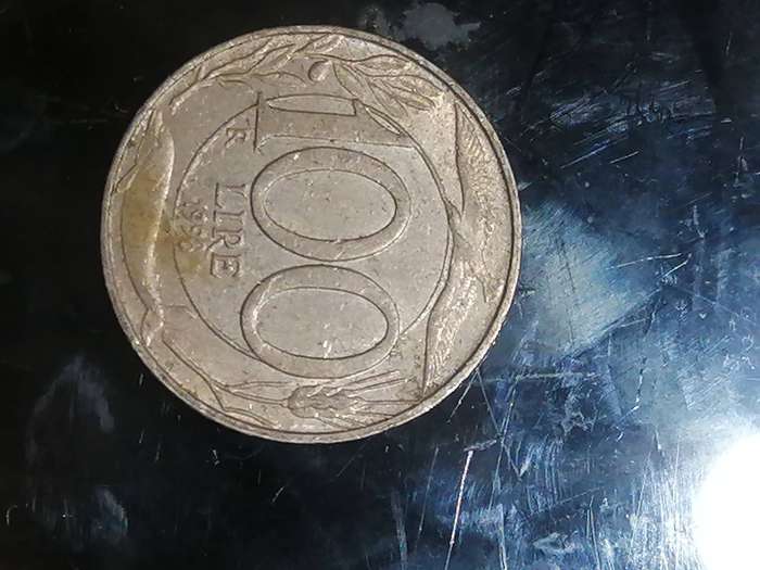 Italy coins 100 lire 1998