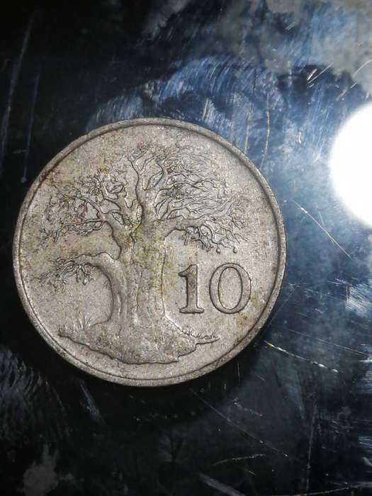 Zimbabwe coin 10c