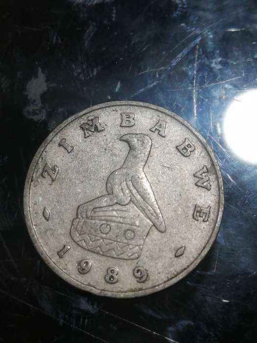 Zimbabwe coin 20c 1989
