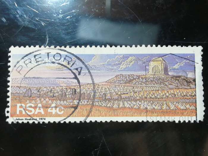 RSA stamp 4c Pretoria voorteker monument