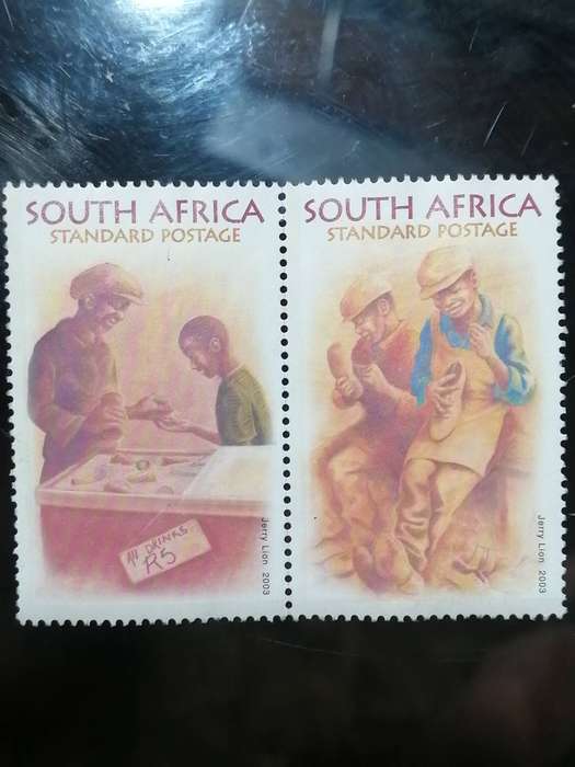 RSA Stamps  2003 pair