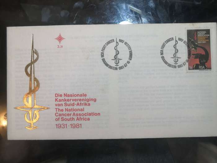 RSA 1981 The National Cancer Association of South Africa FDC