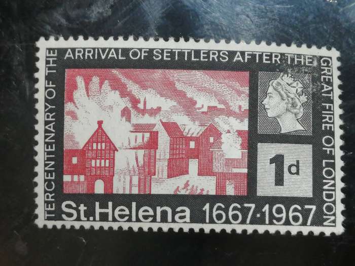 St Helena - 1967 Arrival of Settlers x4 stamps