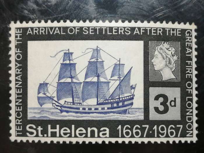 St Helena - 1967 Arrival of Settlers x4 stamps