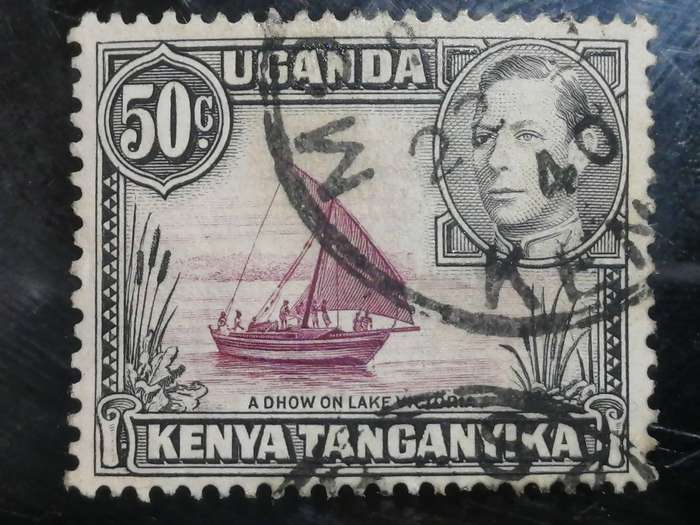 Kenya Uganda Tanganyika X6   STAMPS USED