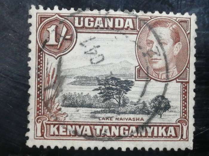 Kenya Uganda Tanganyika X6   STAMPS USED