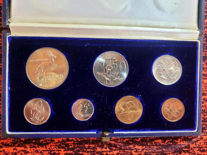 1966 South Africa Mint Proof Set