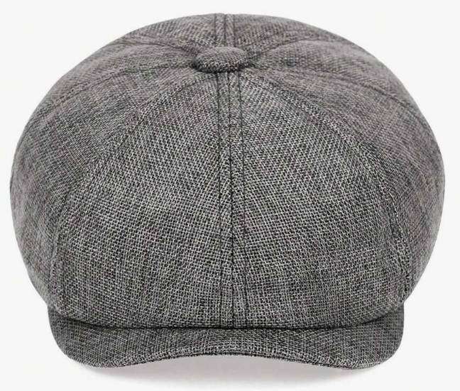 NEWSBOY CAP - GREY