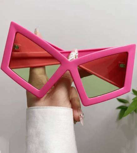 Pink Cat Eye Retro Sunglasses