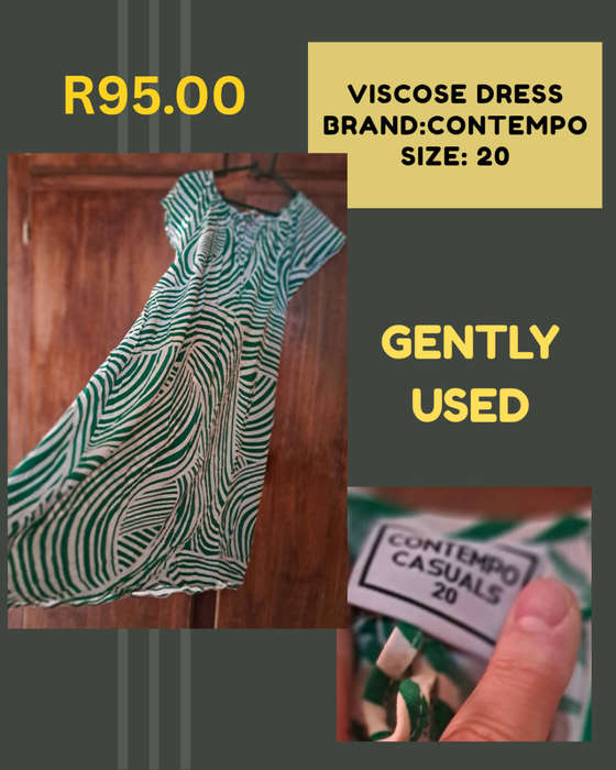 Plus Size VISCOSE dress