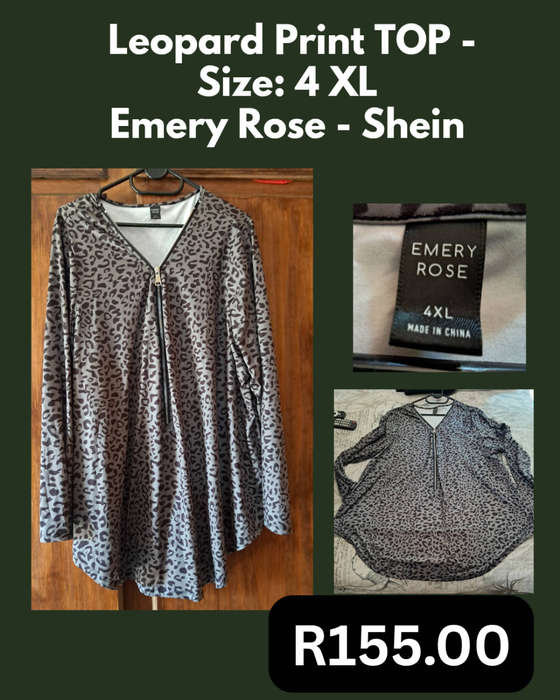 Leopard Pattern Top