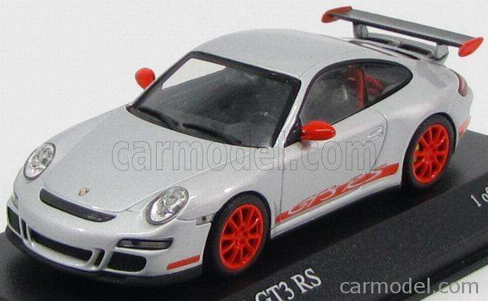 Porsche 911 (997) GT3 RS - 2006 - Artic Silver/Orange - Ltd to 3216 pcs