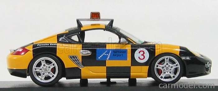 Porsche Cayman S - 2007 - "Follow Me" Hannover Airport - Black & Yellow - Ltd to 1200 pcs