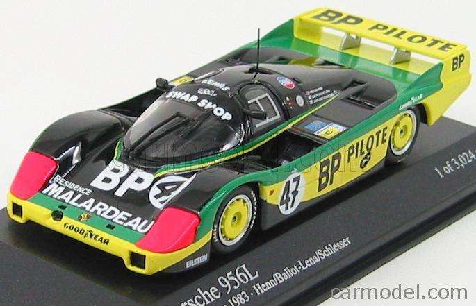 Porsche 956L - Henn/Ballot-Lena/Schlesser - Team BP - 24hr Le Mans 1983 L.E. 3024 pcs.