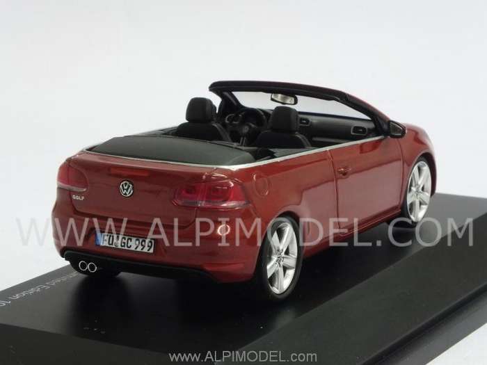 VW Golf 6 Cabriolet 2012 - Sunset Red Metallic