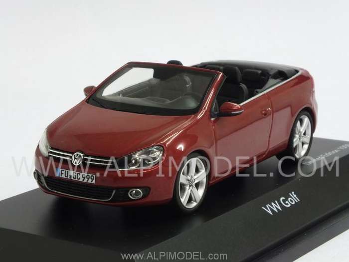 VW Golf 6 Cabriolet 2012 - Sunset Red Metallic