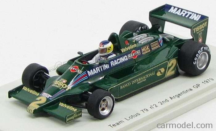 Lotus 79 - #2 - 2nd Argentinean GP 1979 - Carlos Reutemann