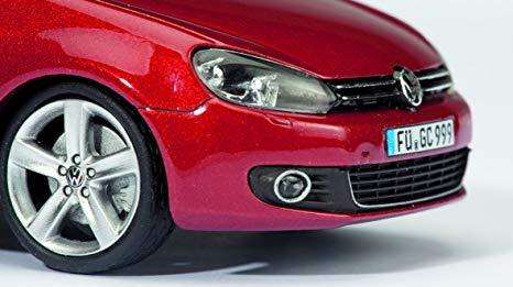 VW Golf 6 Cabriolet 2012 - Sunset Red Metallic