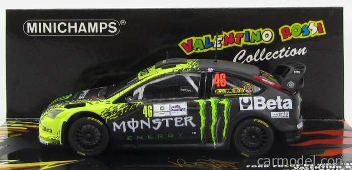 Ford Focus WRC - 'BETA/Monster - Valentino Rossi/Cassina - Monza Rally 2009 L.E. 1008 pcs.