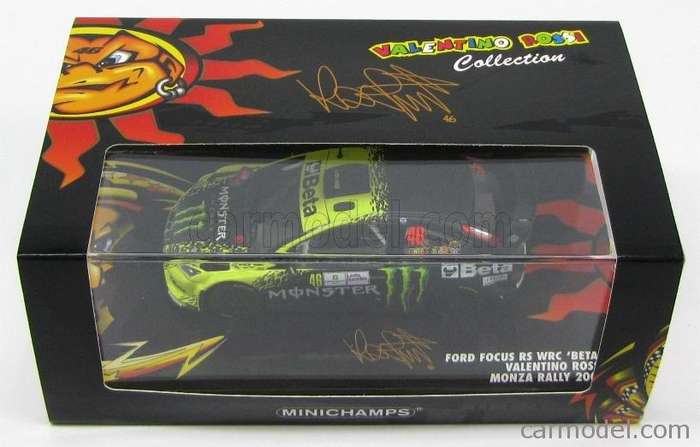 Ford Focus WRC - 'BETA/Monster - Valentino Rossi/Cassina - Monza Rally 2009 L.E. 1008 pcs.