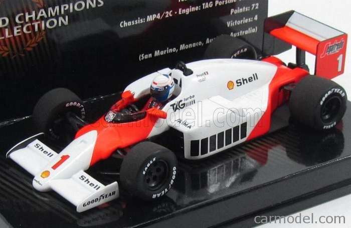 McLaren TAG Porsche MP4/2C Turbo - #1 World Champion 1986 - Alain Prost