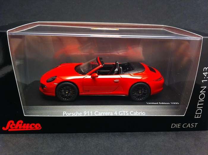Porsche 911 991 Carrera 4 GTS Convertible (Removable Roof) - 2014 - Guards Red