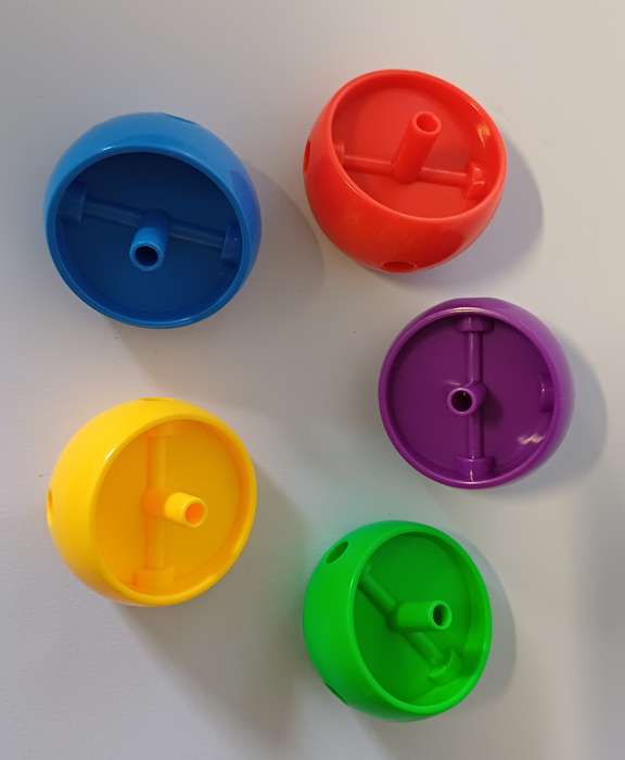 Snap and twist construction toy
